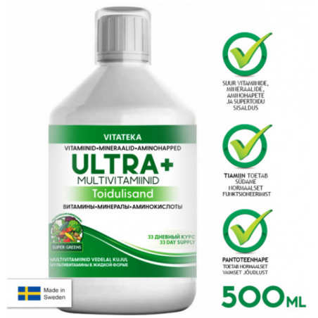 Vitamīni un minerāli SportFit-s – tervislikud tooted kohaletoimetamisega Eestisse, Lätti, Leetu, Soome ja kogu EL-i.