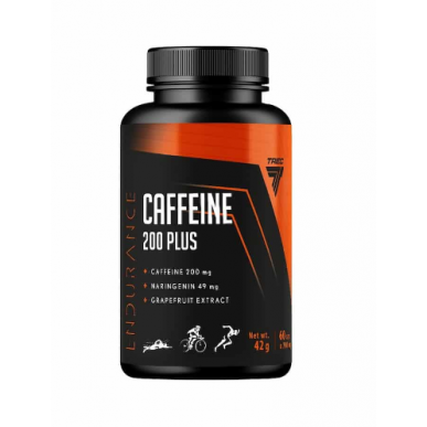 TREC uztura Cofein 200 Plus, N60 – madala kalorsusega toode firmalt TREC NUTRITION, osta SportFit-ist