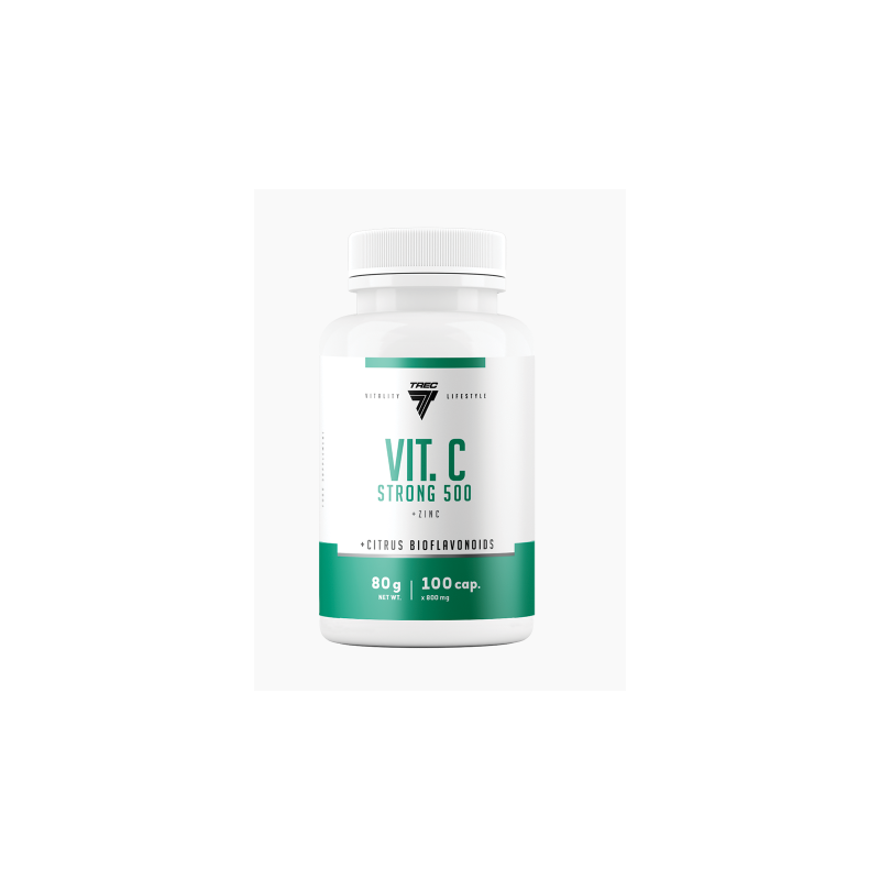 TREC NUTRITION VITAMIIN C, tugev 500 -100 kapslit TREC NUTRITION VITAMIIN C, tugev 500 -100 kapslit