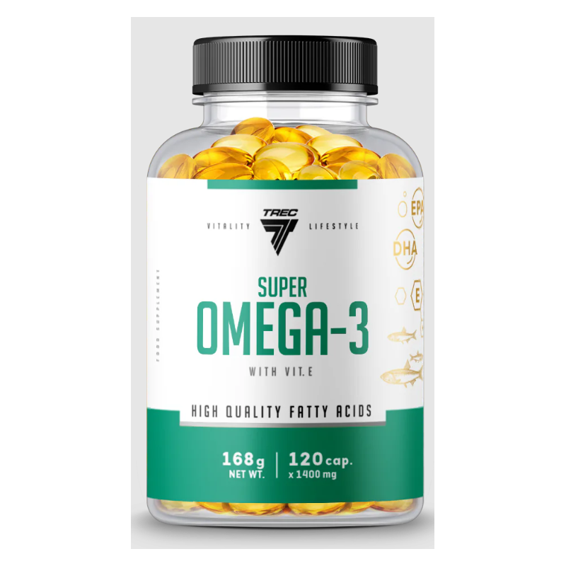 Treec uztura super omega -3 - 60 kapsulas Treec uztura super omega -3 - 60 kapsulas