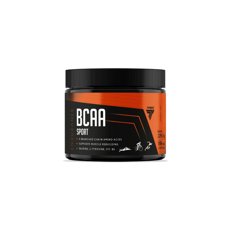 BCAA Sport "Treec Nutrition", 180 kapsulas BCAA Sport "Treec Nutrition", 180 kapsulas
