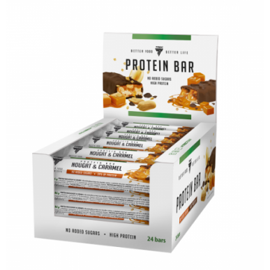 TREC Protein Bar "Peanut & Caramel", 46g – low-calorie product from TREC NUTRITION, buy in SportFit