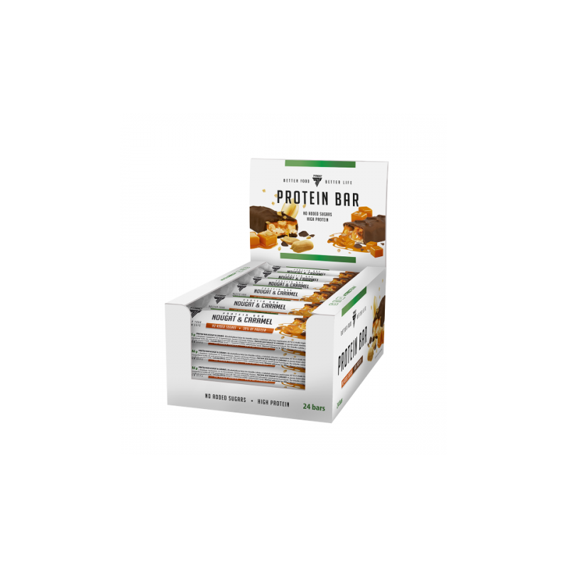 TREC Protein Bar "Nougat and Caramel", 46 g TREC Protein Bar "Nougat and Caramel", 46 g