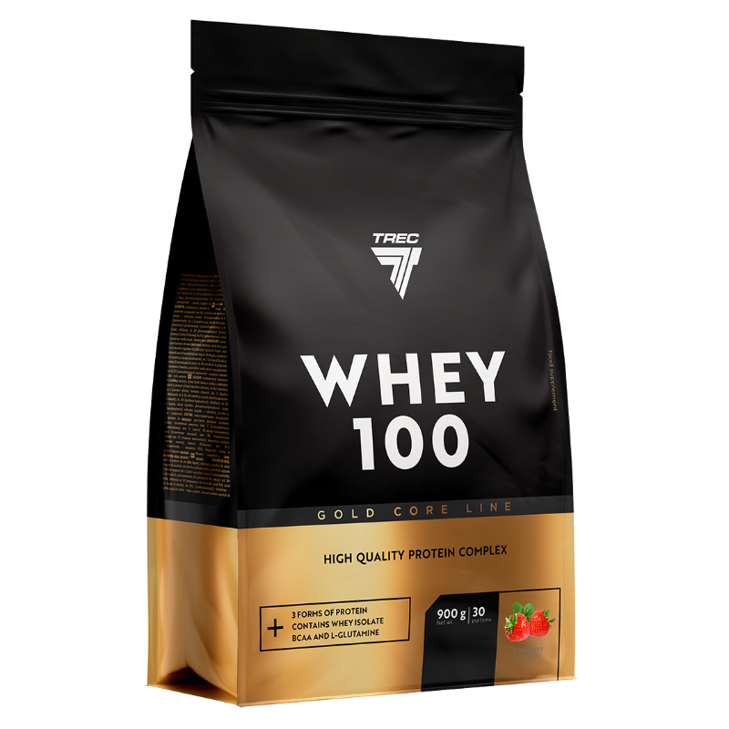 Zelta kodols sūkalu 100 zemeņu "Tre Nutrition", 900 g Zelta kodols sūkalu 100 zemeņu "Tre Nutrition", 900 g