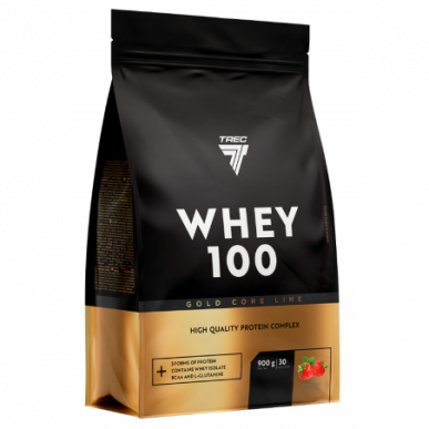 Zelta kodols sūkalu 100 zemeņu "Tre Nutrition", 900 g – madala kalorsusega toode firmalt TREC NUTRITION, osta SportFit-ist