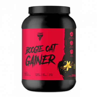 Boogie auzu gainer (auzas) vaniļas "Treec Nutrition", 2000 g – madala kalorsusega toode firmalt TREC NUTRITION, osta SportFit-ist