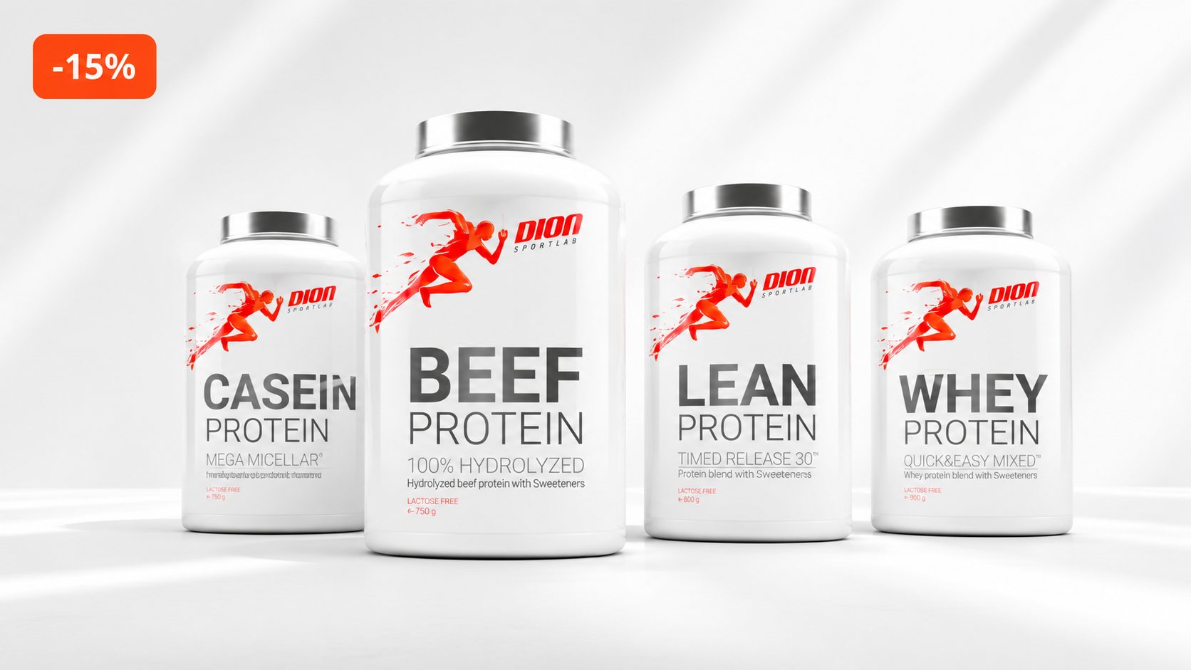 DION Proteins — 15% Off
