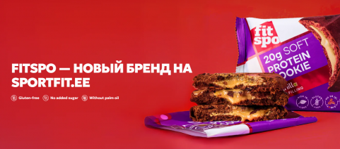 Uus maitsev tase — FitSpo Nutrition nüüd SportFitis!